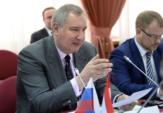 Вице-премьер РФ Д. Рогозин провел заседание межправкомиссии по сотрудничеству РФ с Бельгией и Люксембургом