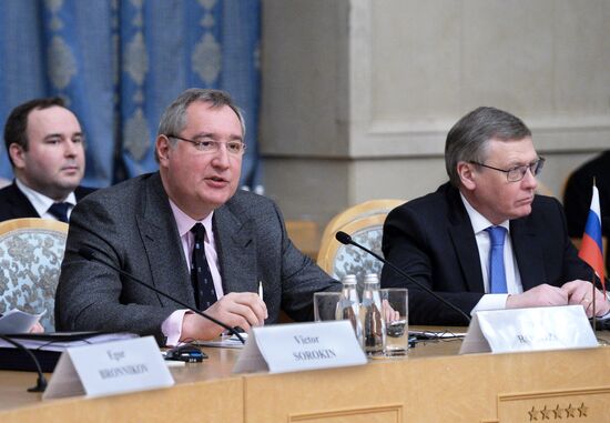 Вице-премьер РФ Д. Рогозин провел заседание межправкомиссии по сотрудничеству РФ с Бельгией и Люксембургом