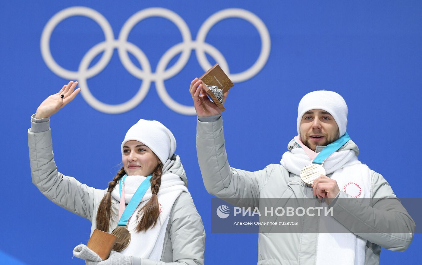 Олимпиада 2018. Церемония награждения. Пятый день