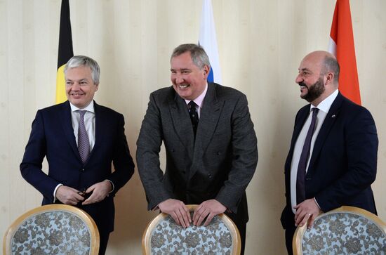 Вице-премьер РФ Д. Рогозин провел заседание межправкомиссии по сотрудничеству РФ с Бельгией и Люксембургом