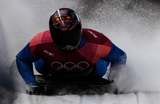 Олимпиада 2018. Скелетон. Мужчины. Первый день