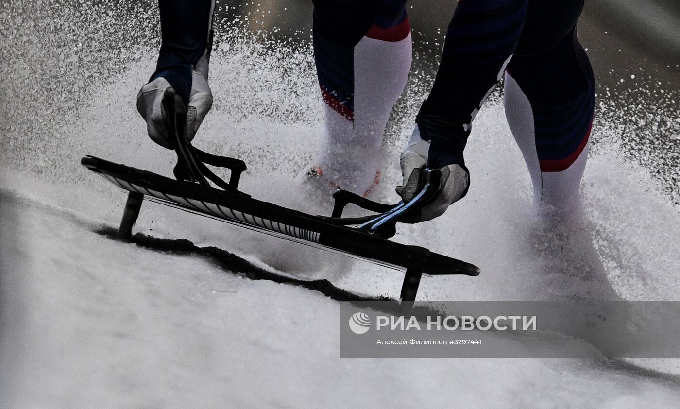 Олимпиада 2018. Скелетон. Мужчины. Первый день