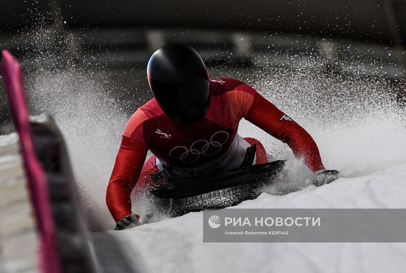 Олимпиада 2018. Скелетон. Мужчины. Первый день