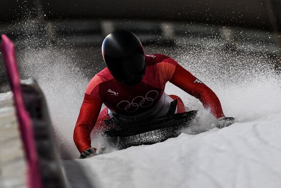 Олимпиада 2018. Скелетон. Мужчины. Первый день