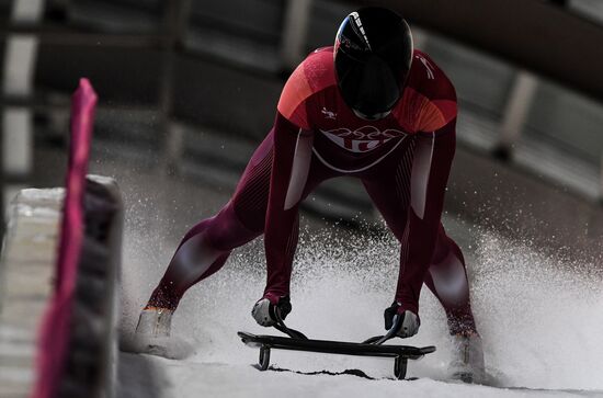 Олимпиада 2018. Скелетон. Мужчины. Первый день