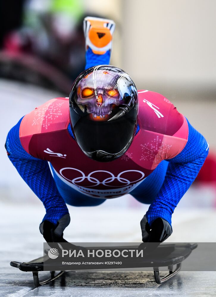 Олимпиада 2018. Скелетон. Мужчины. Первый день