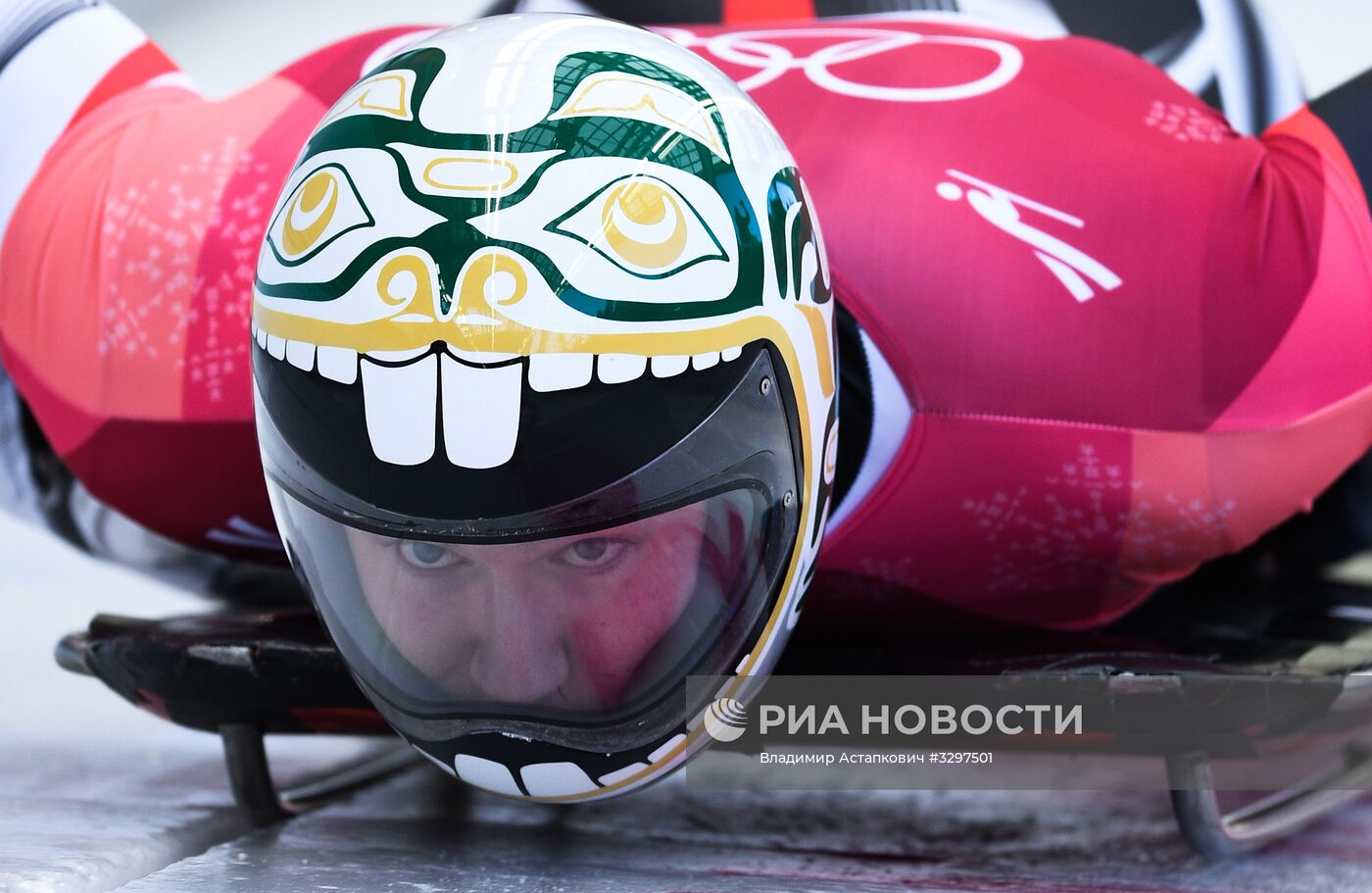 Олимпиада 2018. Скелетон. Мужчины. Первый день