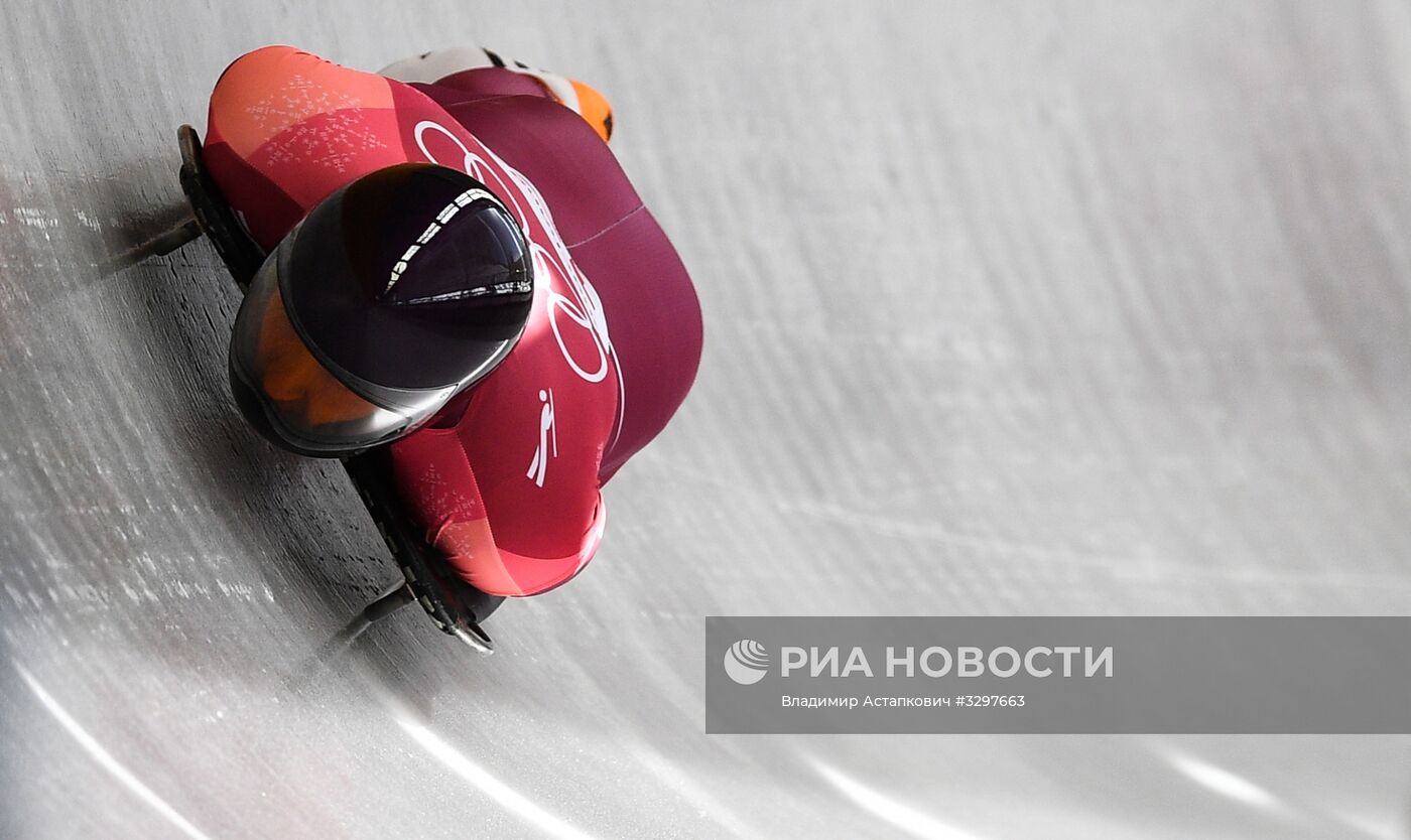 Олимпиада 2018. Скелетон. Мужчины. Первый день