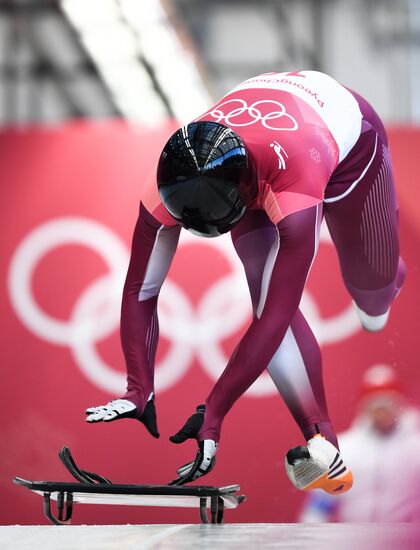 Олимпиада 2018. Скелетон. Мужчины. Первый день