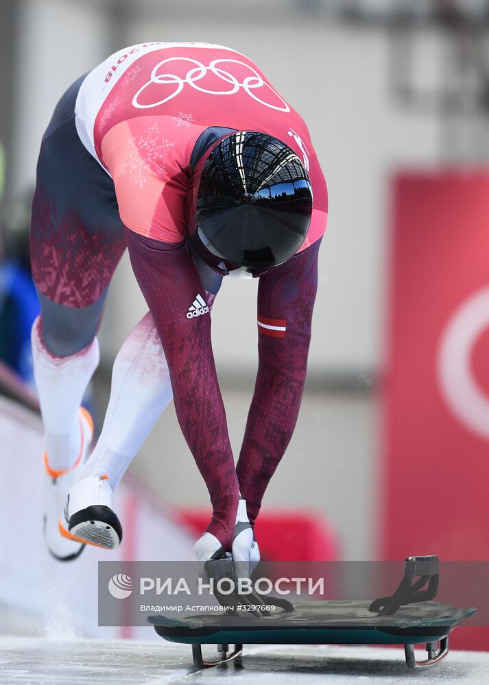 Олимпиада 2018. Скелетон. Мужчины. Первый день