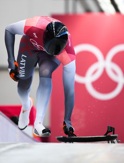 Олимпиада 2018. Скелетон. Мужчины. Первый день