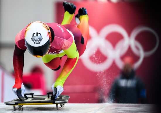 Олимпиада 2018. Скелетон. Мужчины. Первый день