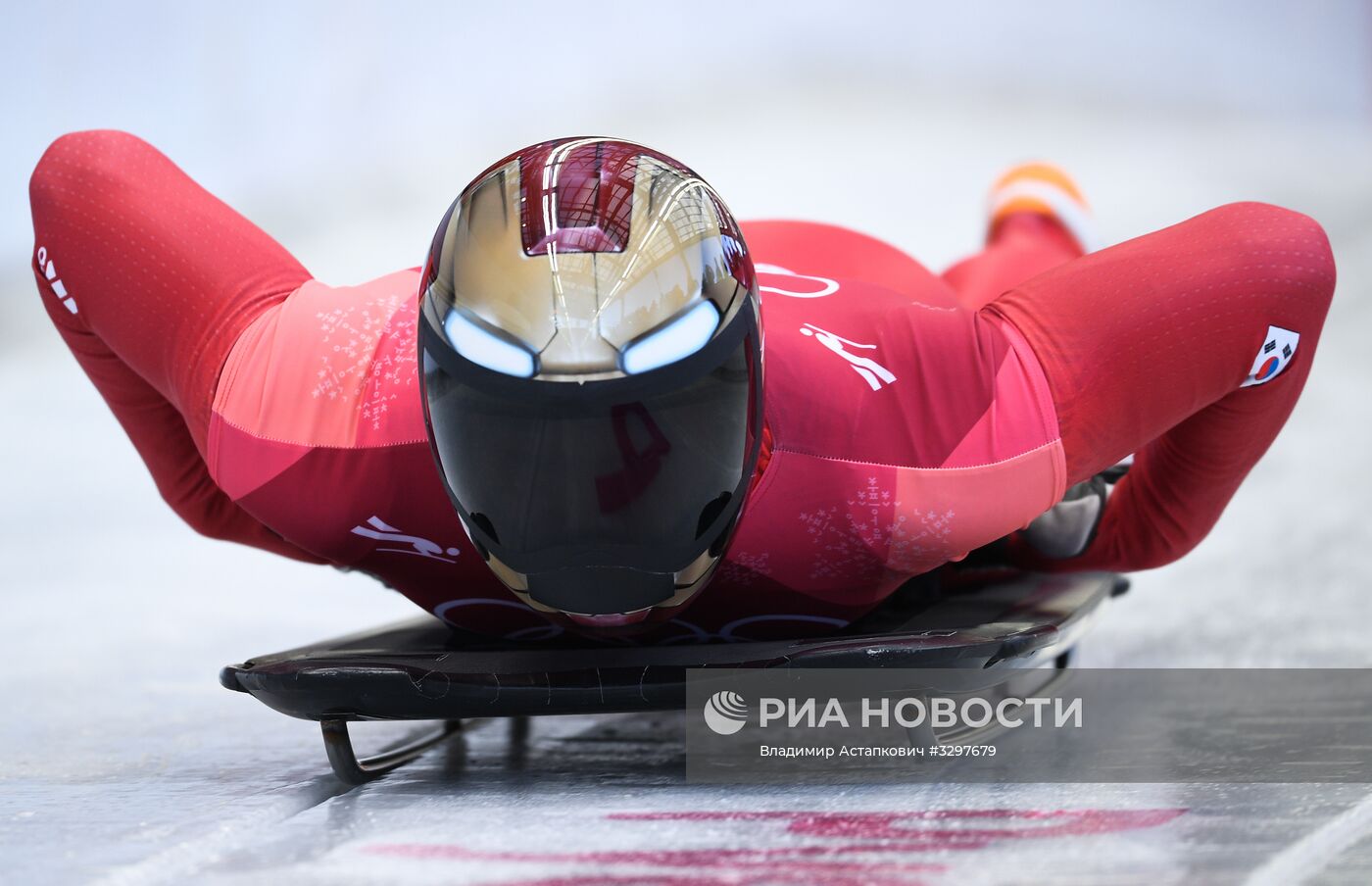 Олимпиада 2018. Скелетон. Мужчины. Первый день