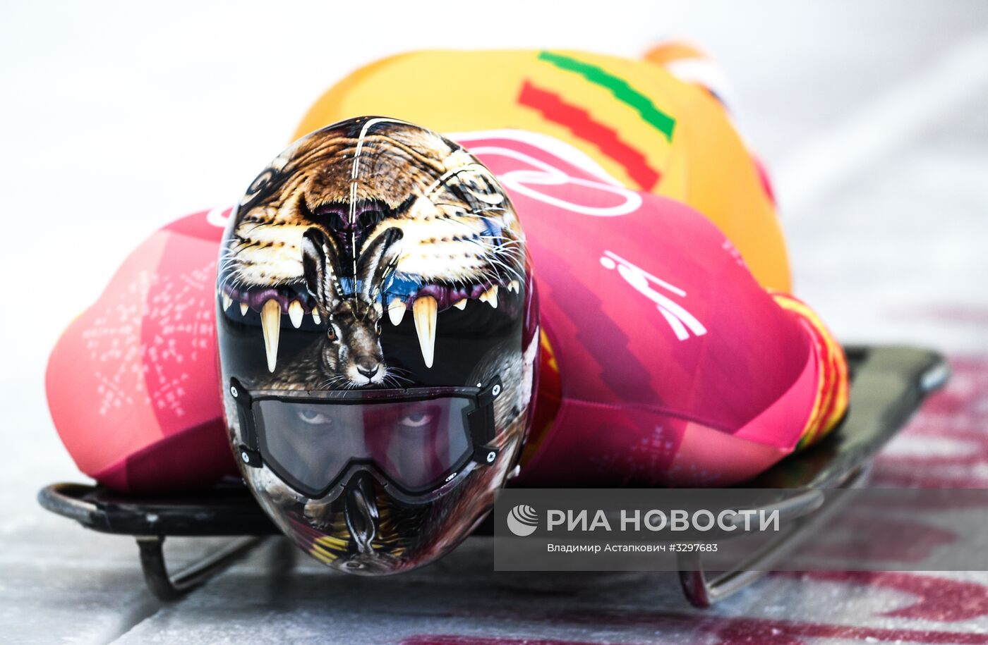 Олимпиада 2018. Скелетон. Мужчины. Первый день