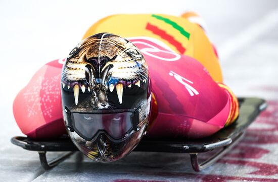 Олимпиада 2018. Скелетон. Мужчины. Первый день