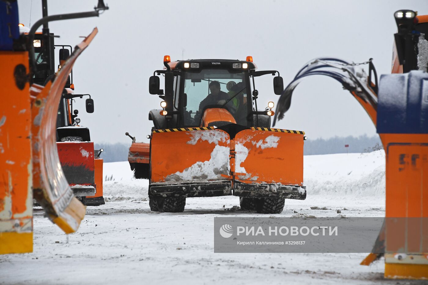 Летное поле аэропорта "Домодедово"