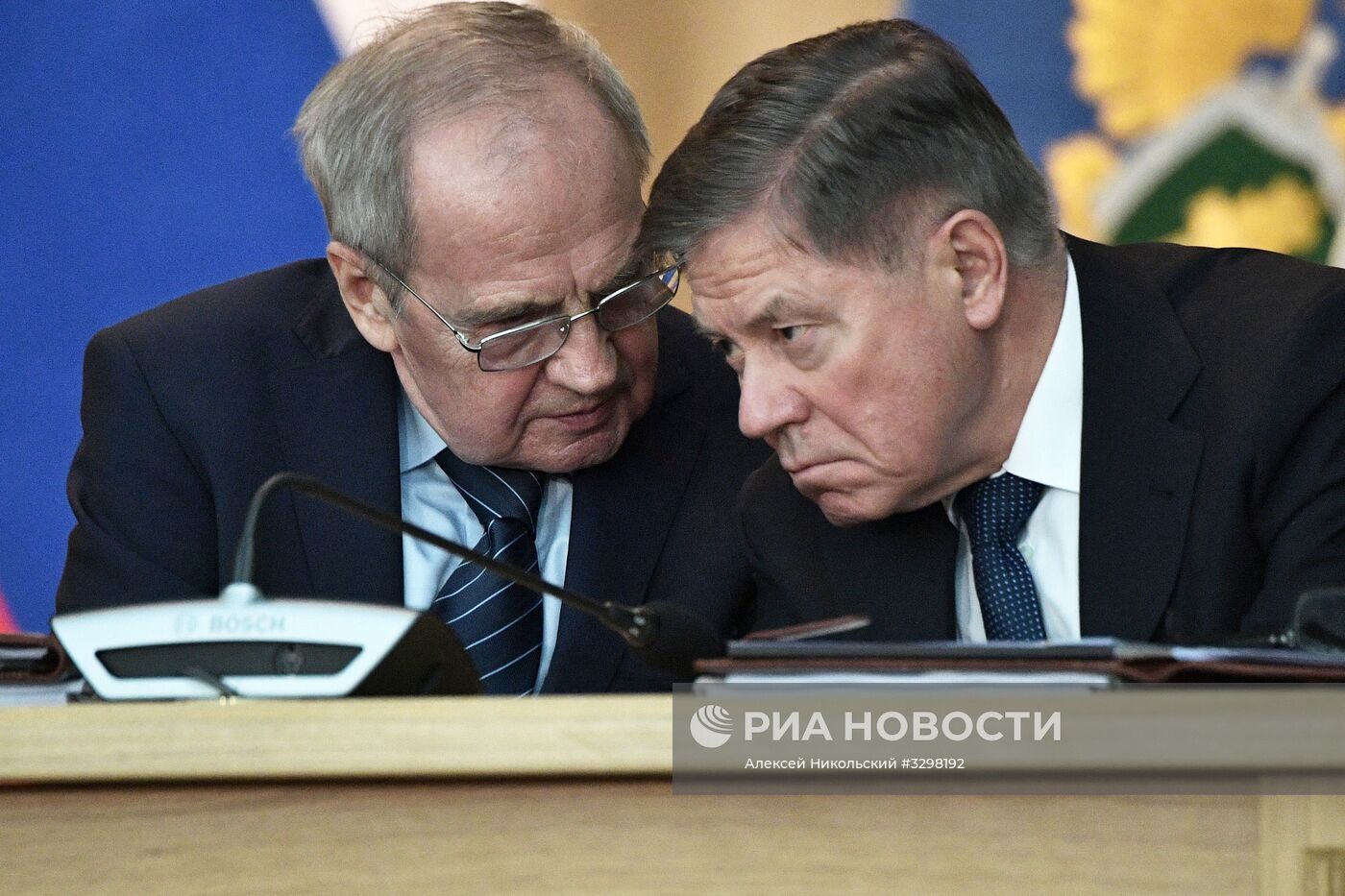 Президент РФ В. Путин принял участие в расширенном заседании коллегии Генпрокуратуры РФ