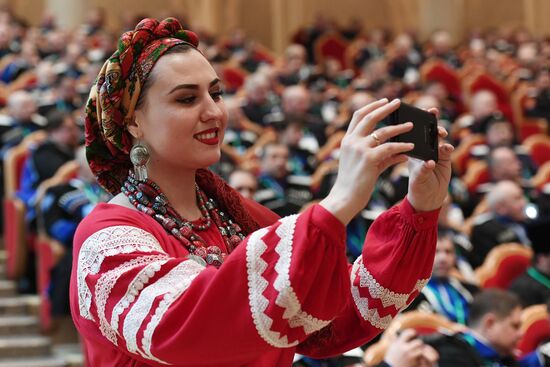 Патриарх Кирилл встретился с российским казачеством