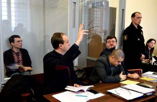 Суд над журналистом В. Муравицким в Житомире