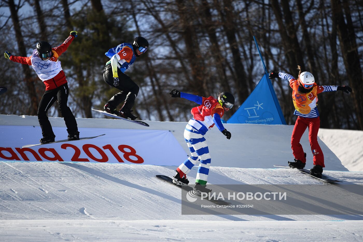 Олимпиада 2018. Сноуборд. Женщины. Сноуборд-кросс