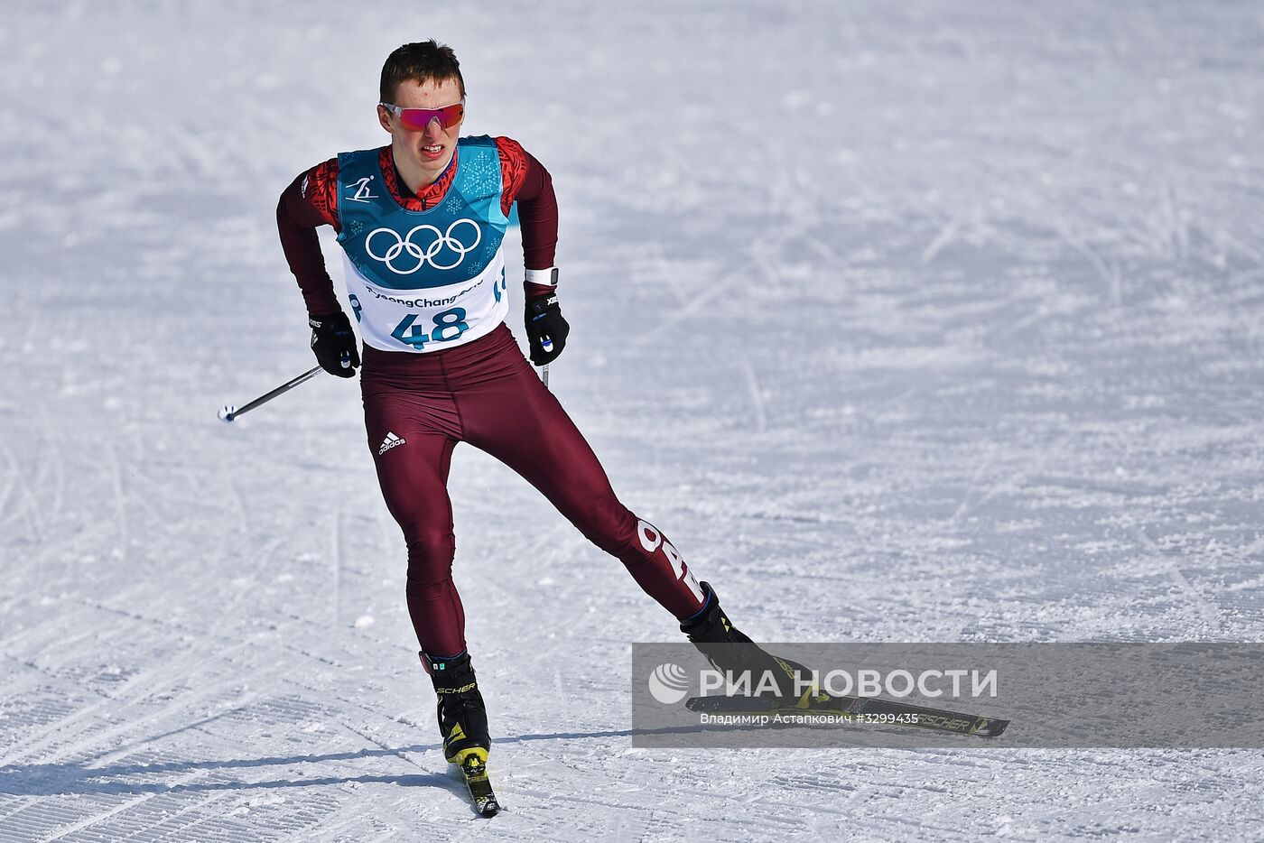 Олимпиада 2018. Лыжные гонки. Мужчины. 15 км. Свободный стиль