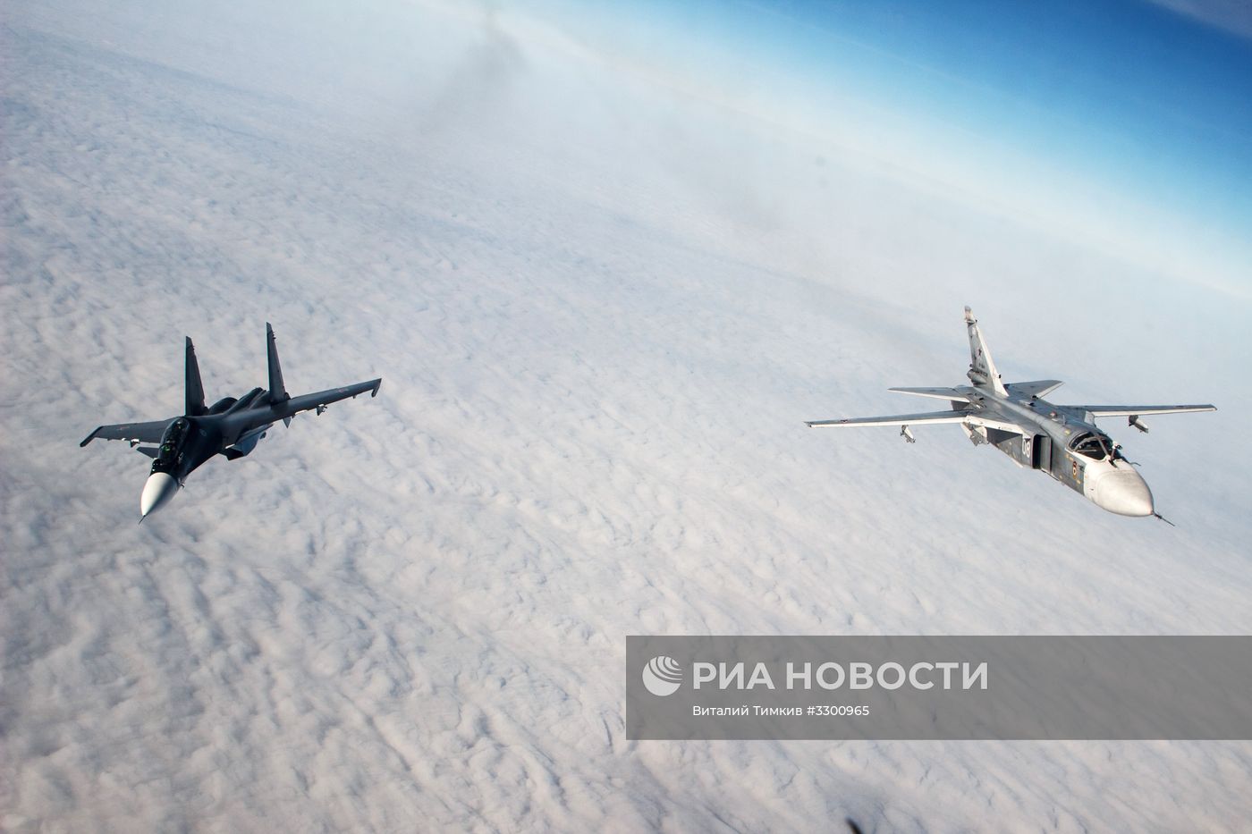 Лётно-тактические учения морской авиации в Ейске