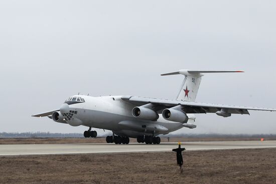 Лётно-тактические учения морской авиации в Ейске