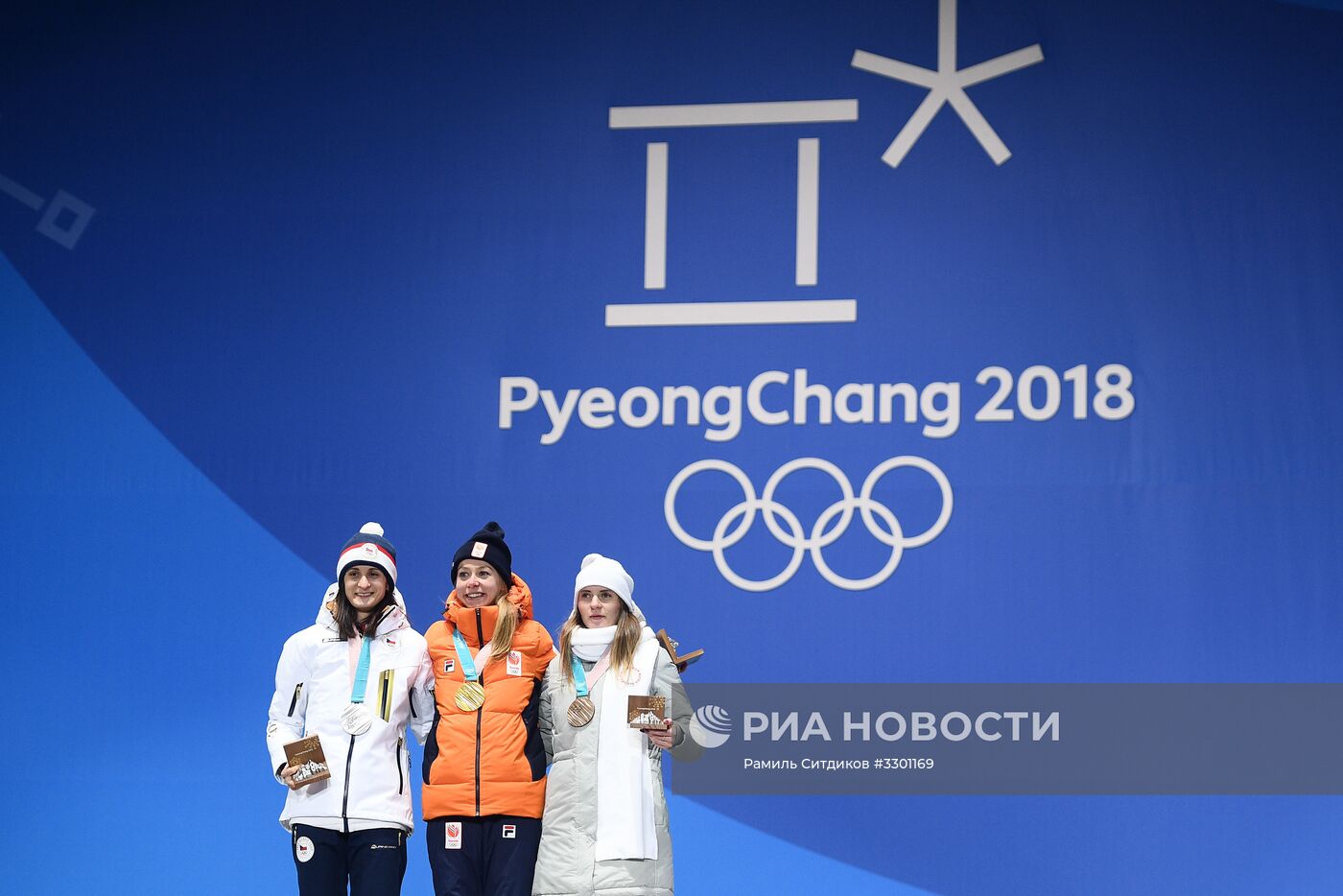 Олимпиада 2018. Церемония награждения. Восьмой день