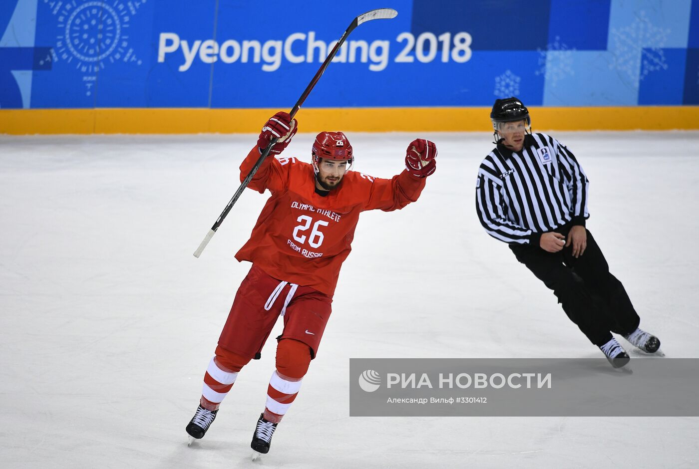 Олимпиада 2018. Хоккей. Мужчины. Матч Россия - США