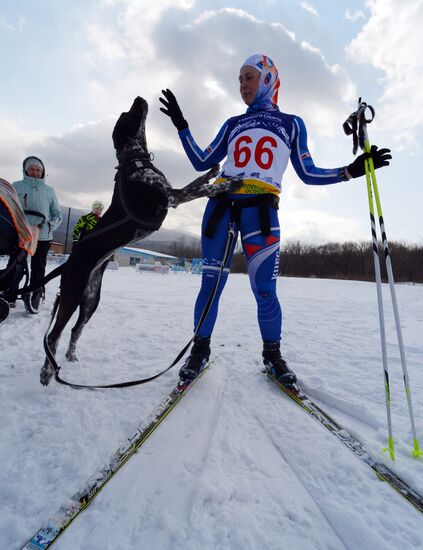 Открытый чемпионат Приморского края по снежным дисциплинам ездового спорта
