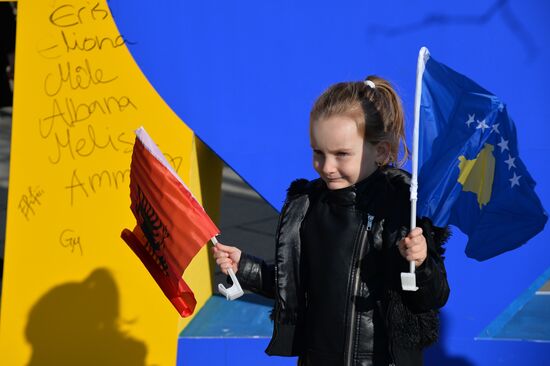 Празднование 10-летия независимости Косово