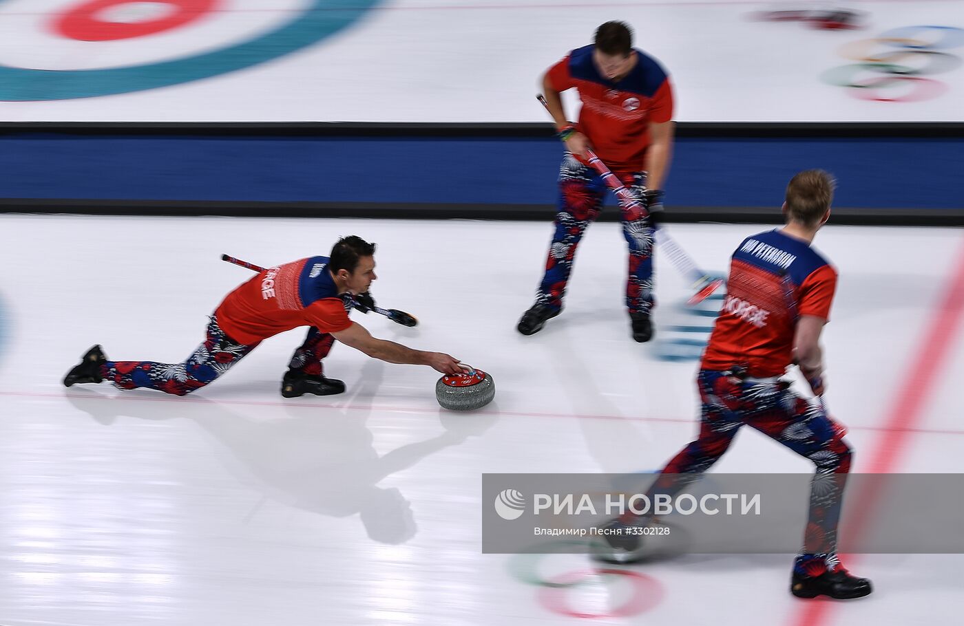 Олимпиада 2018. Керлинг. Мужчины. Пятый день