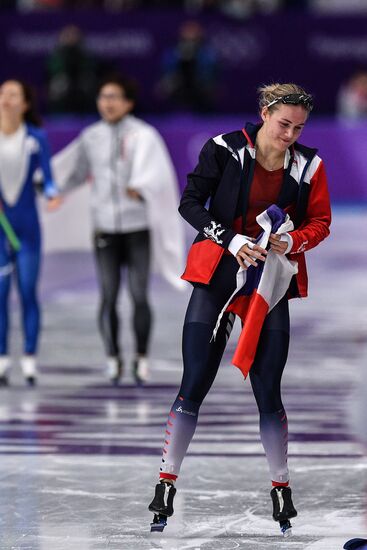 Олимпиада 2018. Конькобежный спорт. Женщины. 500 м