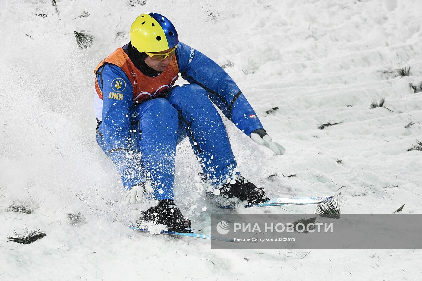 Олимпиада 2018. Фристайл. Мужчины. Лыжная акробатика