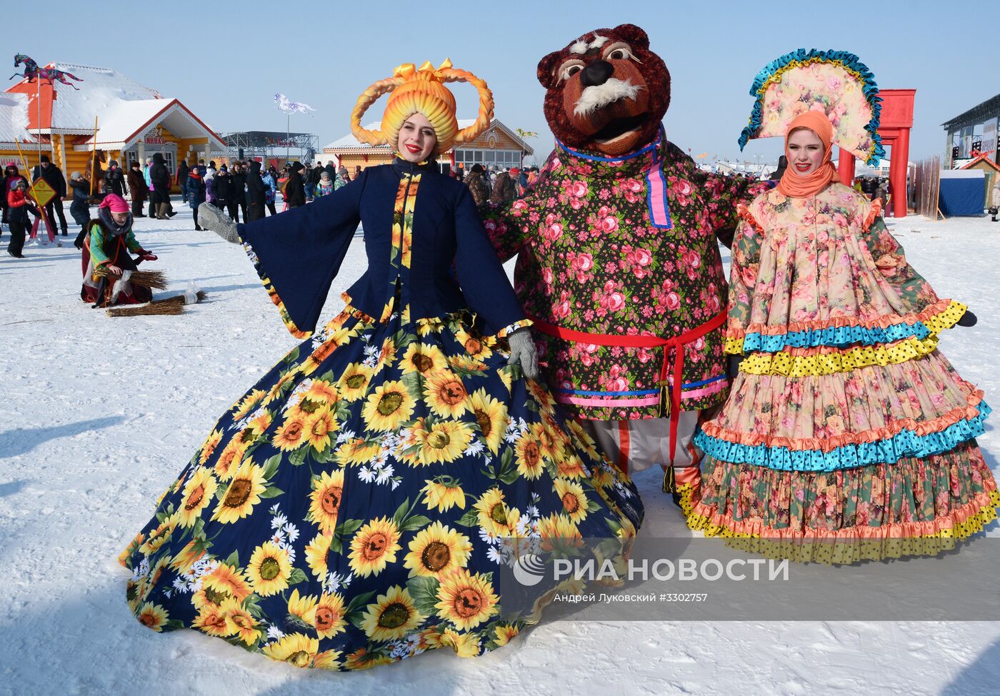 Празднование Масленицы в регионах России