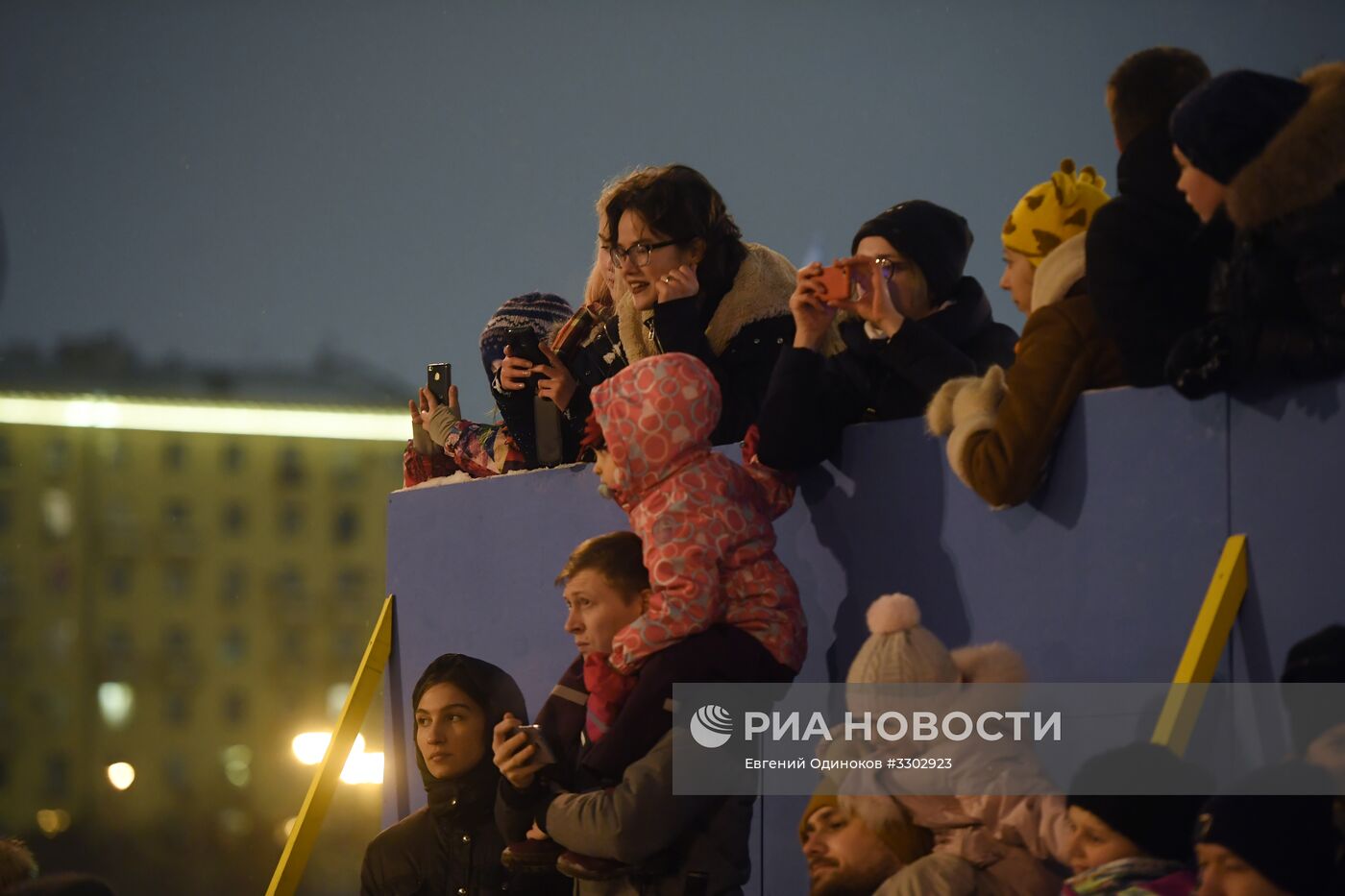 Празднование Масленицы в Москве