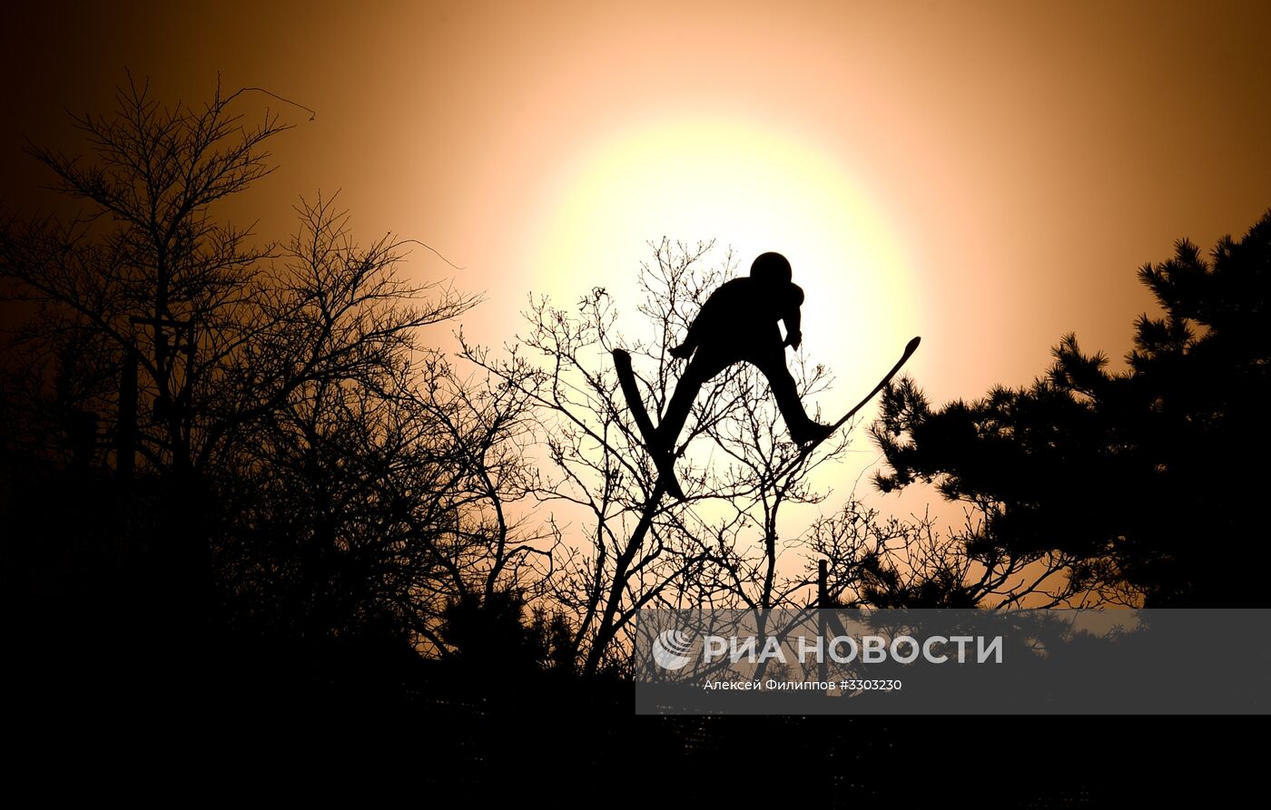 Олимпиада 2018. Лыжное двоеборье. Большой трамплин. Тренировки