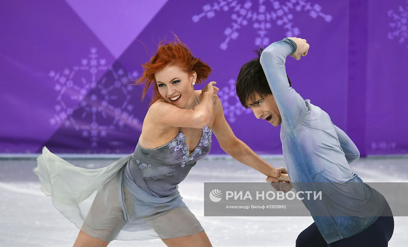 Олимпиада 2018. Фигурное катание. Танцы. Произвольная программа