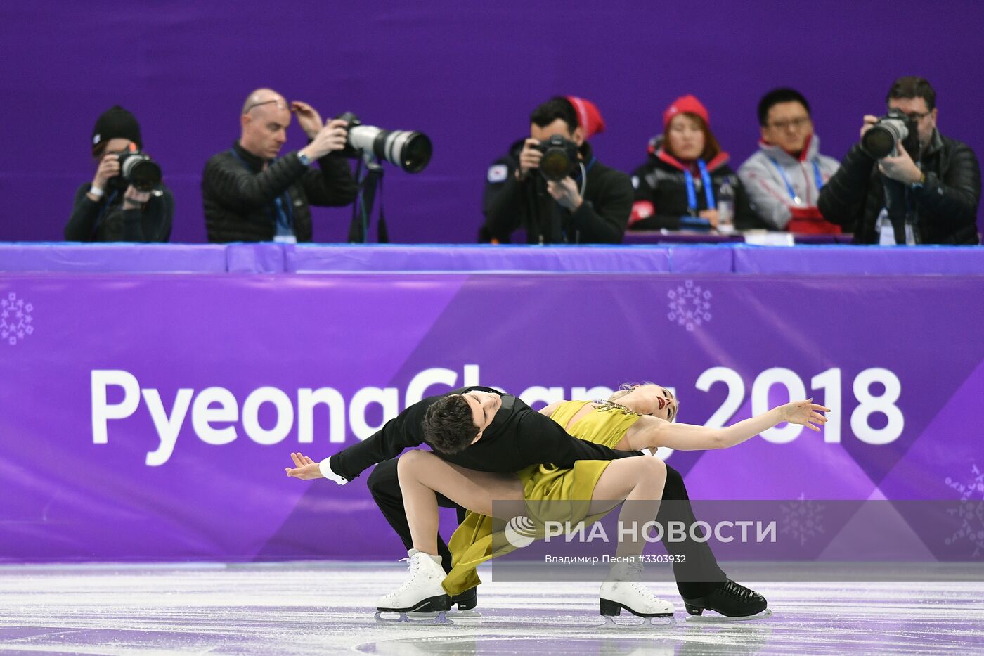 Олимпиада 2018. Фигурное катание. Танцы. Произвольная программа