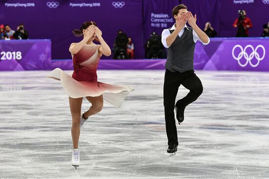 Олимпиада 2018. Фигурное катание. Танцы. Произвольная программа