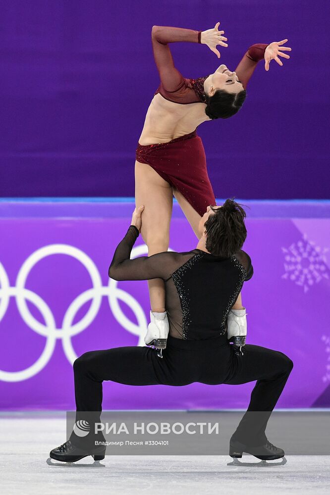 Олимпиада 2018. Фигурное катание. Танцы. Произвольная программа