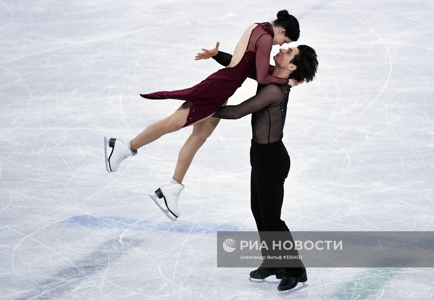Олимпиада 2018. Фигурное катание. Танцы. Произвольная программа