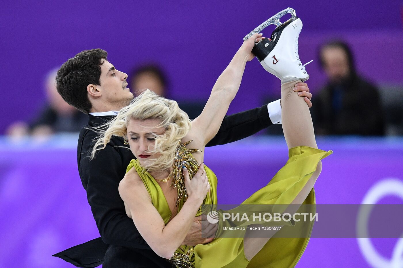 Олимпиада 2018. Фигурное катание. Танцы. Произвольная программа