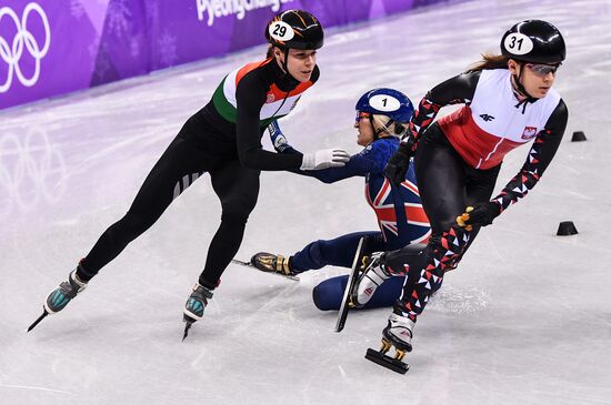 Олимпиада 2018. Шорт-трек. Четвертый день