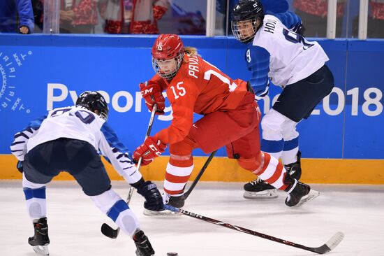 Олимпиада 2018. Хоккей. Женщины. Матч за третье место