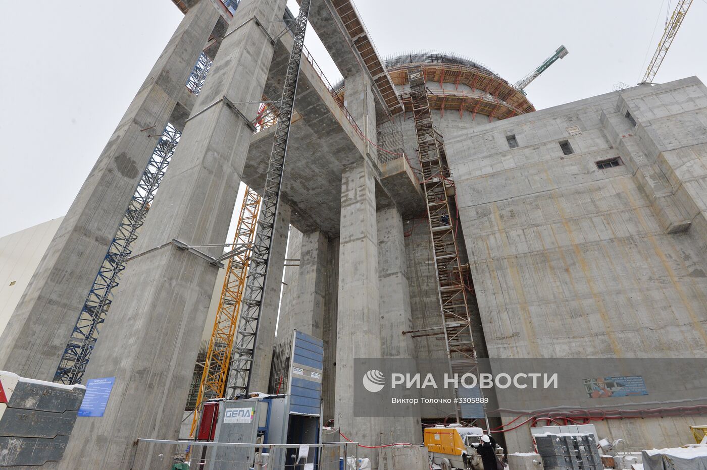 Строительство Белорусской АЭС