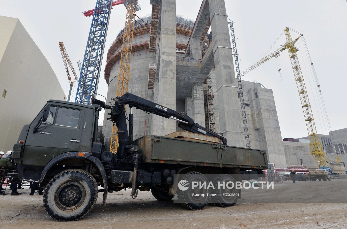 Строительство Белорусской АЭС
