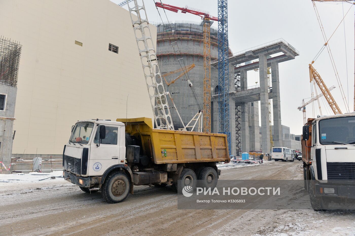 Строительство Белорусской АЭС