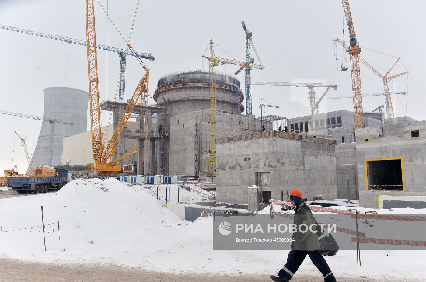 Строительство Белорусской АЭС