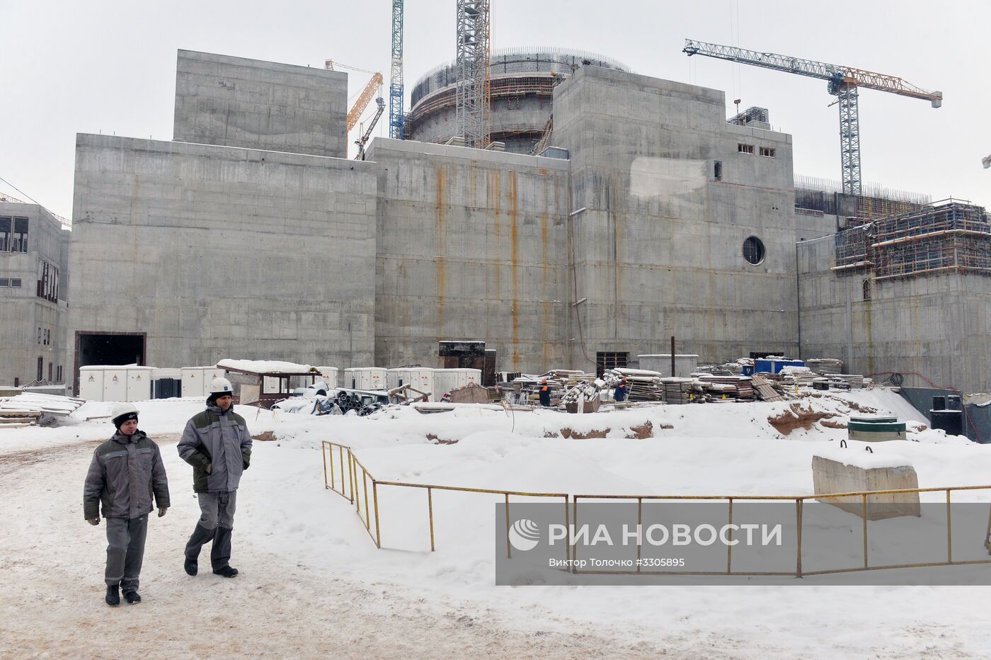 Строительство Белорусской АЭС
